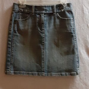 Ann Taylor denim skirt